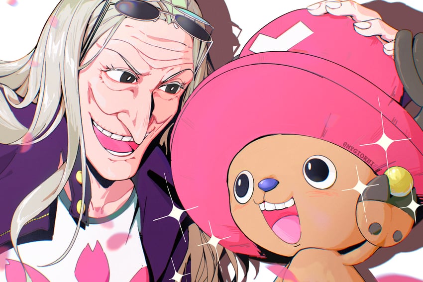 tony tony chopper and dr. kureha (one piece) drawn by mygiorni
