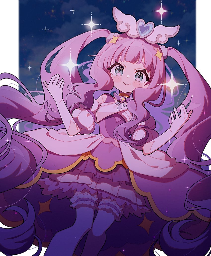 ellee-chan and cure majesty (precure and 1 more) drawn by kannagi6