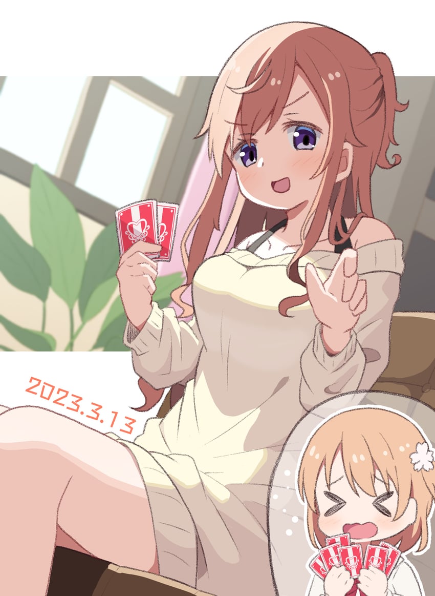 hoto cocoa and hoto mocha (gochuumon wa usagi desu ka?) drawn by mohei