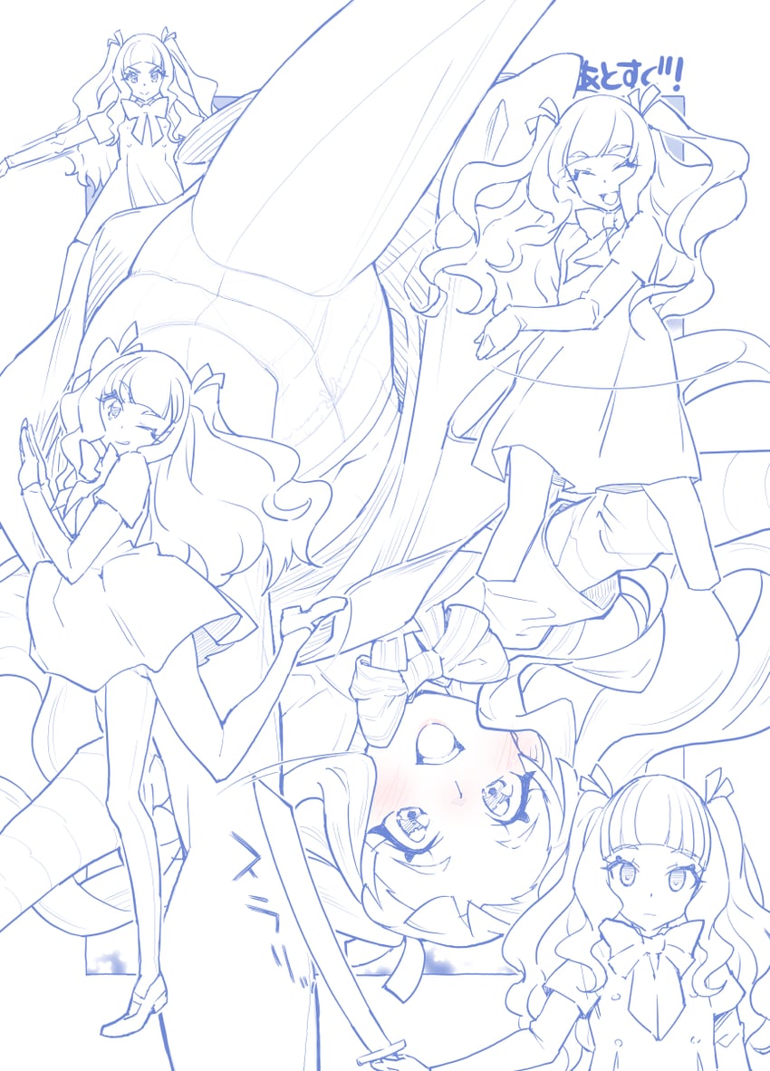 ellee-chan (precure and 1 more) drawn by miyagoe_yoshitsuki