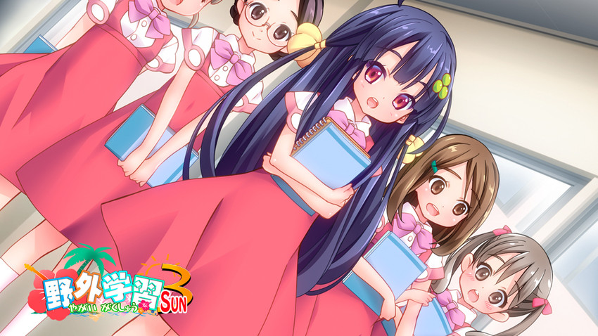 shinonome aoi (yagai gakushuu and 1 more) drawn by mame