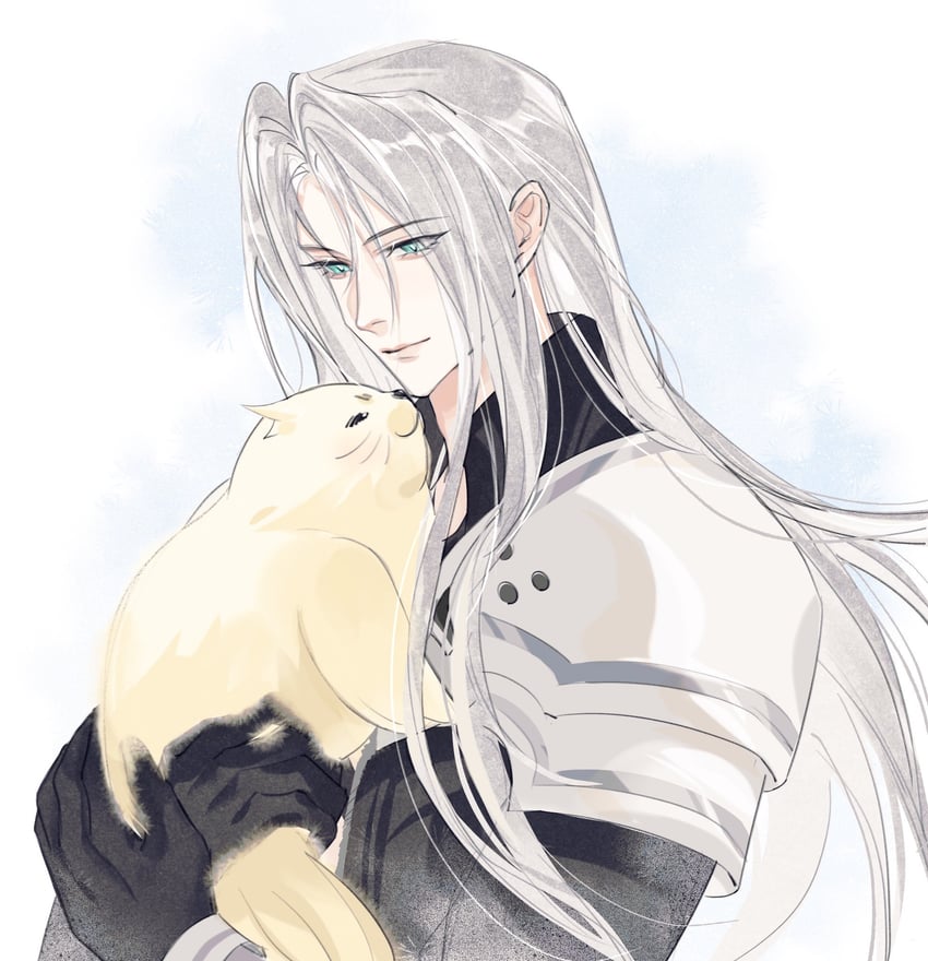 cloud strife and sephiroth (final fantasy and 2 more) drawn by wxdctc