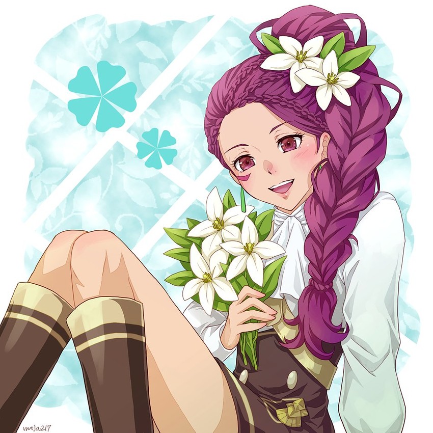 petra macneary (fire emblem and 1 more) drawn by mojakkoro