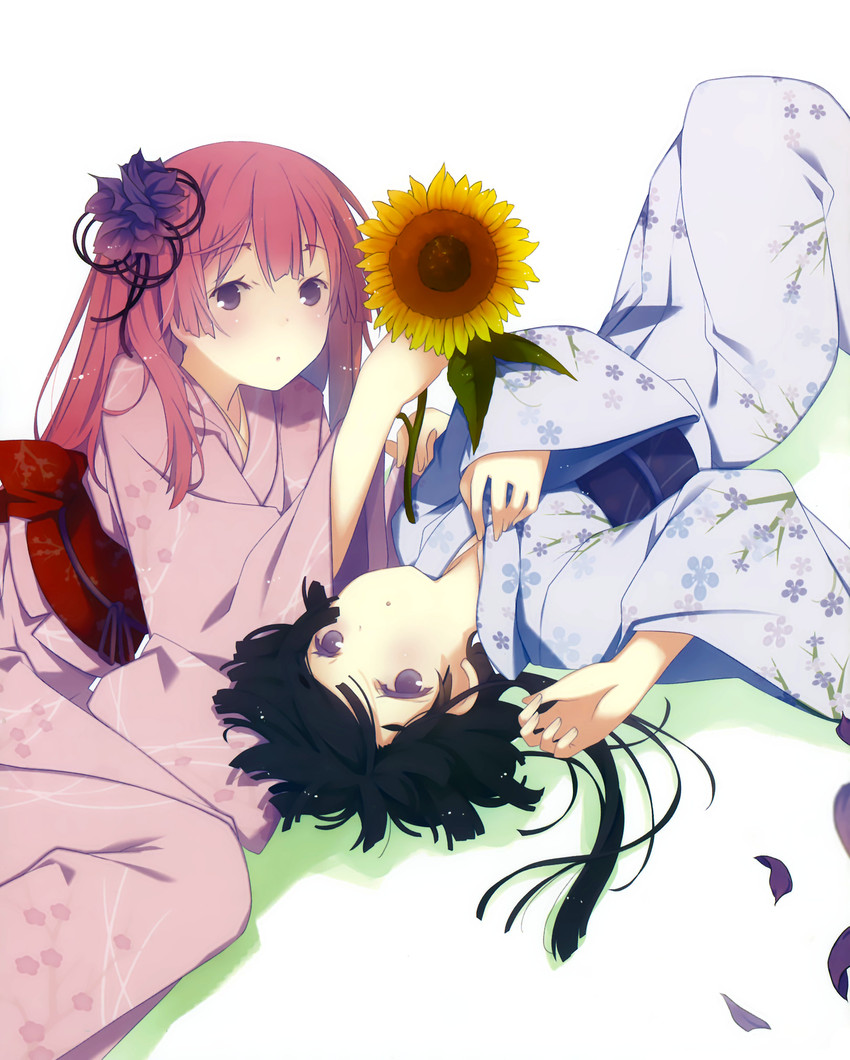 fuyuumi ai and akishino himeka (ore no kanojo to osananajimi ga shuraba sugiru) drawn by ruroo