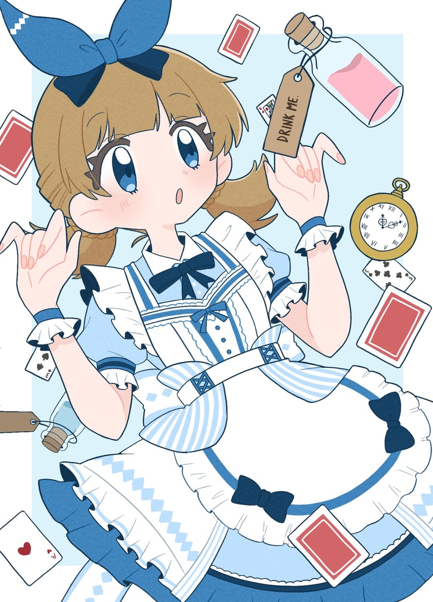 alice and suou momoko (idolmaster and 3 more) drawn by zako_inu
