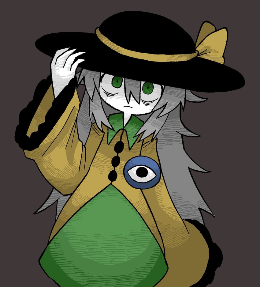 komeiji koishi (touhou and 1 more) drawn by zunusama