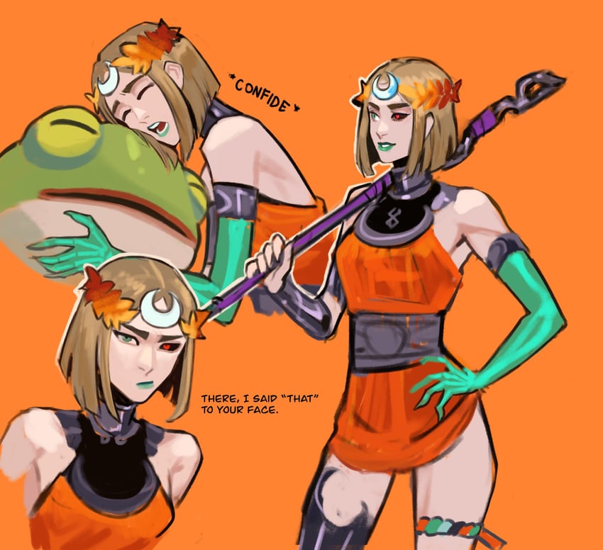 melinoe and frinos (hades and 1 more) drawn by sethkiel