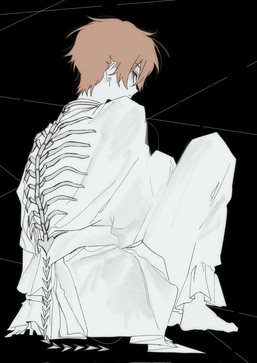 shinonome akito (project sekai and 1 more) drawn by goguma_wagamja