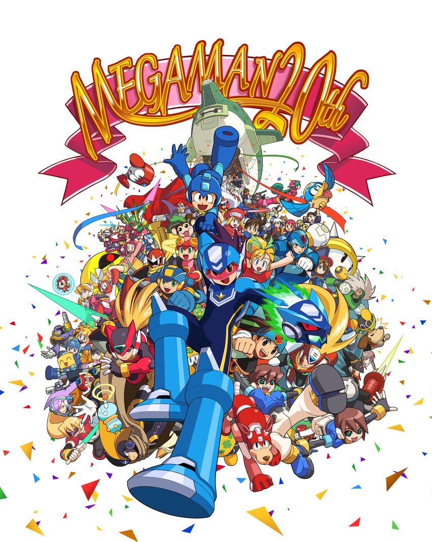 zero, roll, x, aile, mega man, and 57 more (mega man and 8 more)