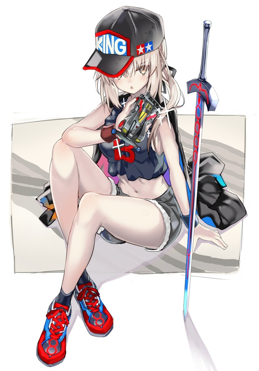 artoria pendragon and saber alter (fate and 2 more) drawn by shino_(eefy)