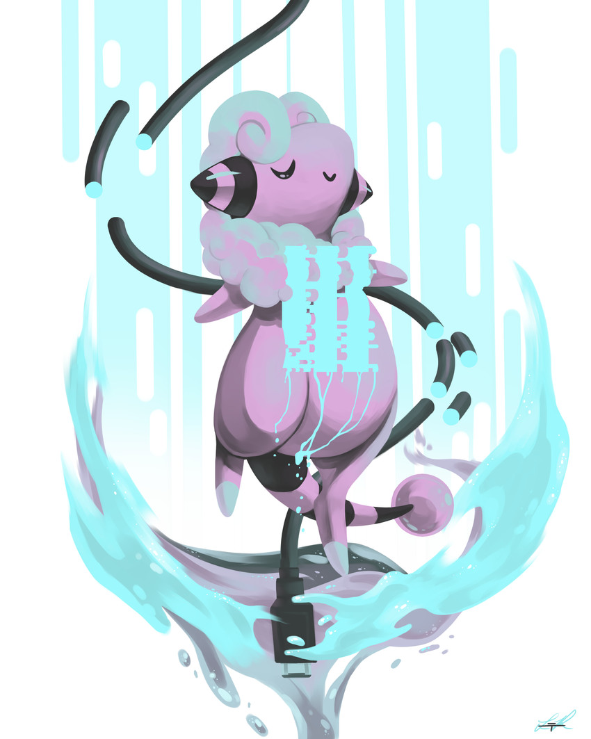 flaaffy (pokemon) drawn by rock-bomber