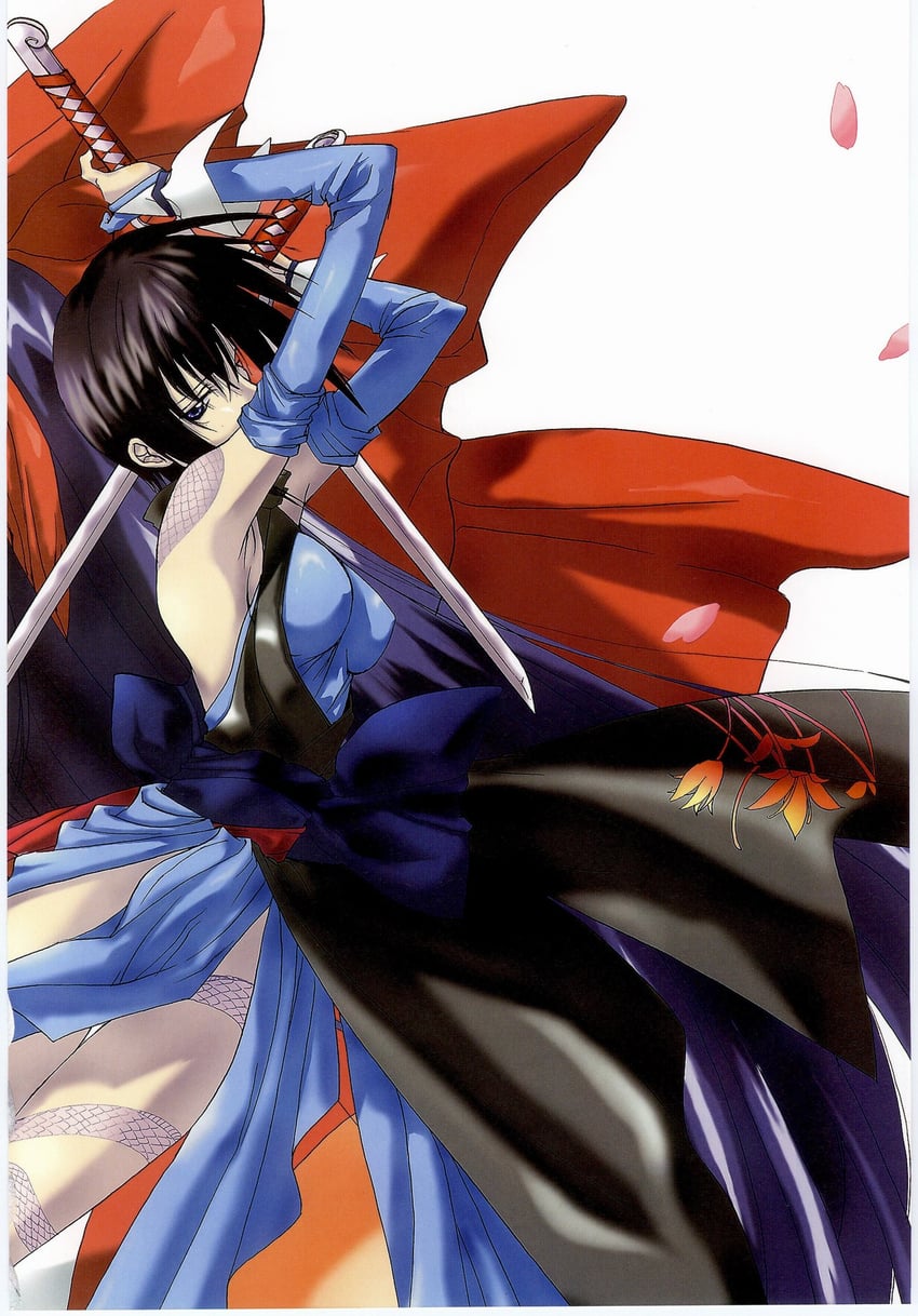 shiki (samurai spirits and 1 more) drawn by nanase_aoi