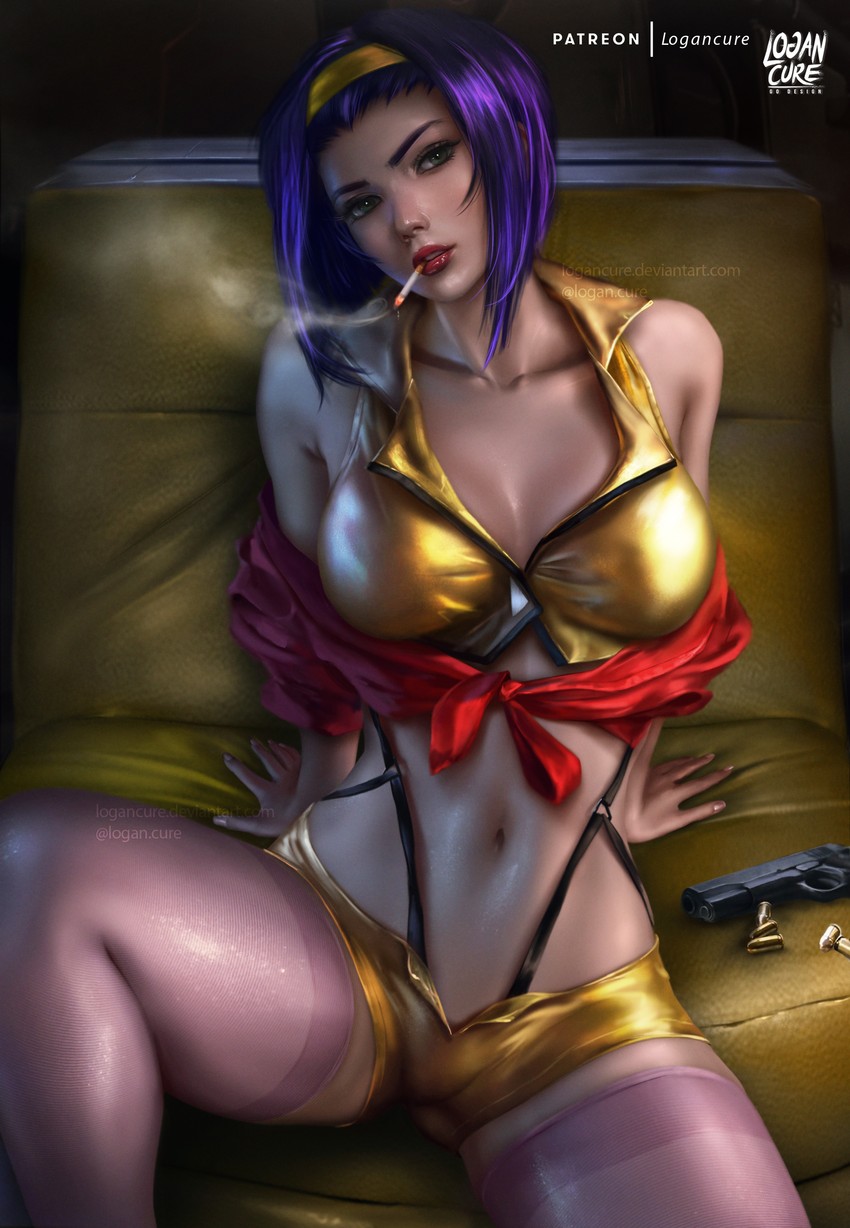 faye valentine (cowboy bebop) drawn by logan_cure