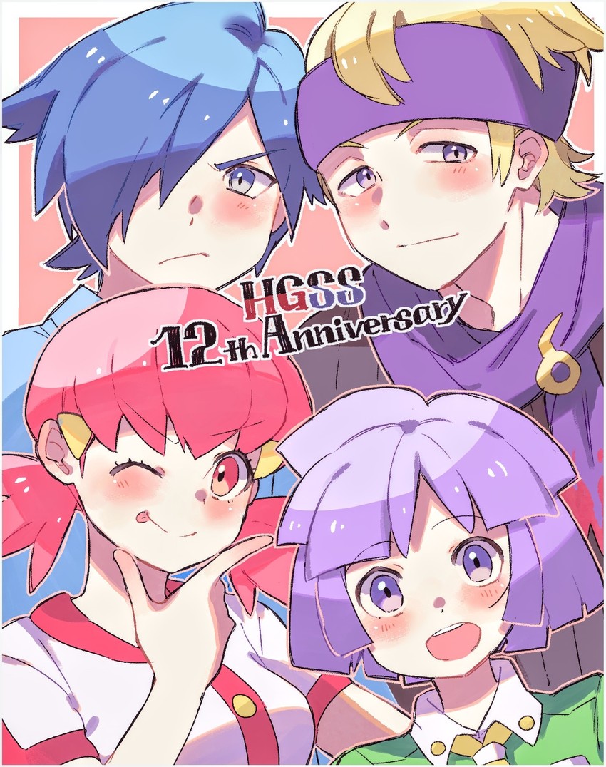 whitney, morty, falkner, and bugsy (pokemon and 1 more) drawn by matcha_(user_psry7388)