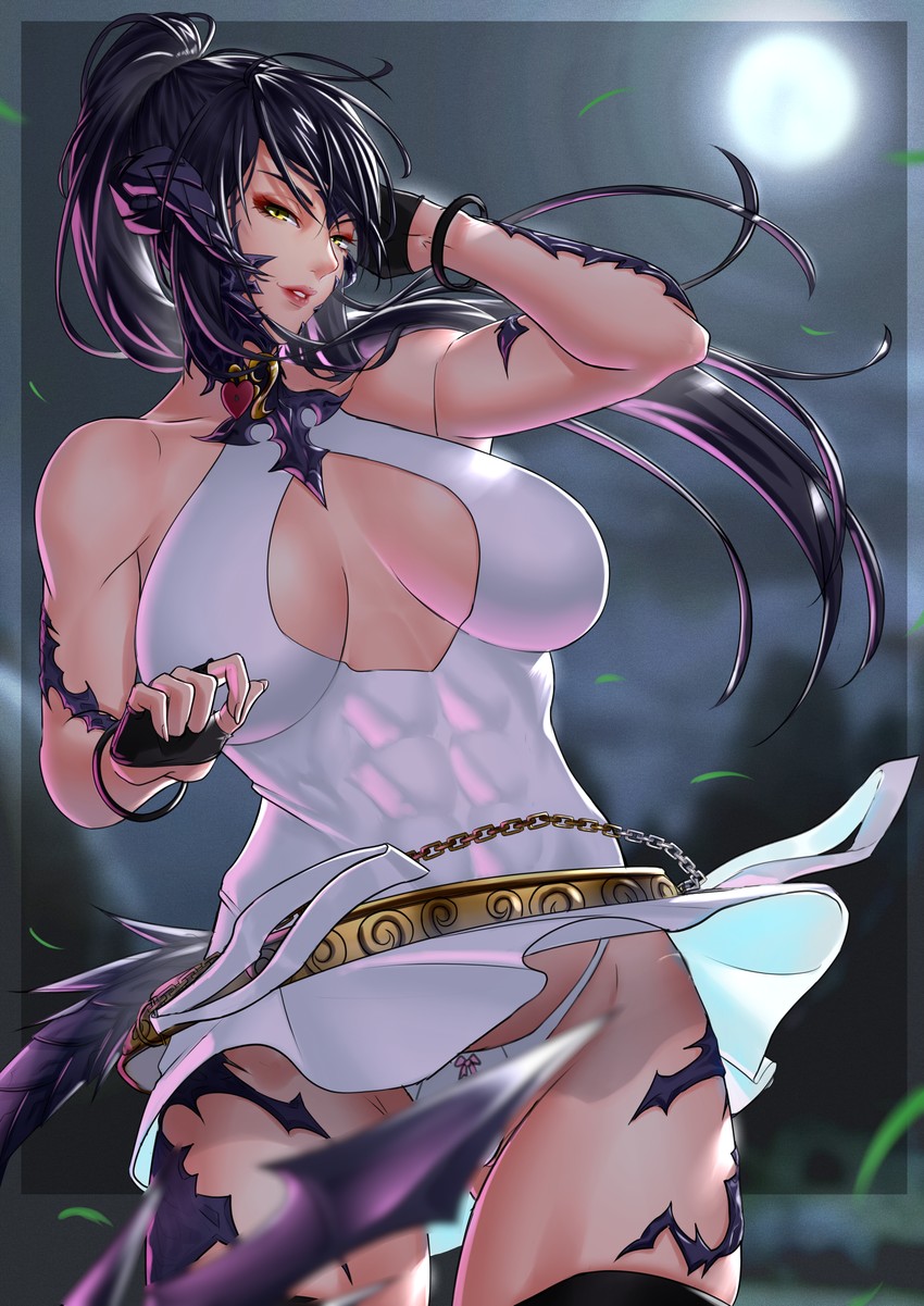 warrior of light and sapphira nyx (original and 2 more) drawn by anima_(togashi)