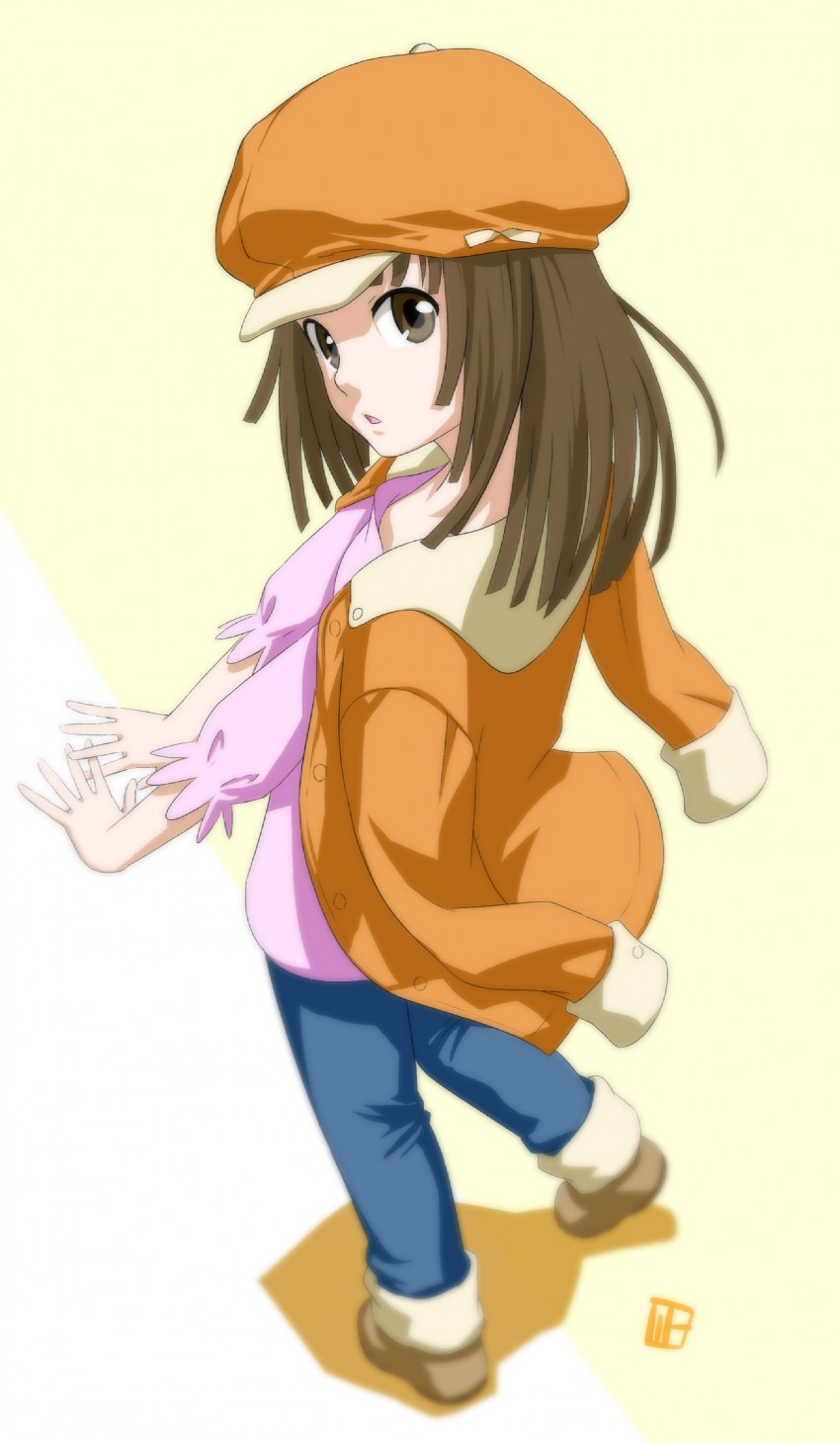 sengoku nadeko (monogatari and 1 more) drawn by nagian