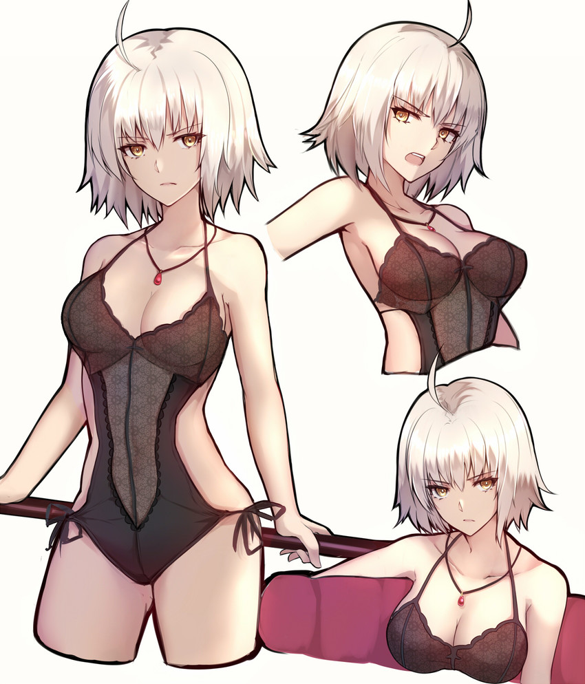 jeanne d'arc alter (fate and 1 more) drawn by shigure_s