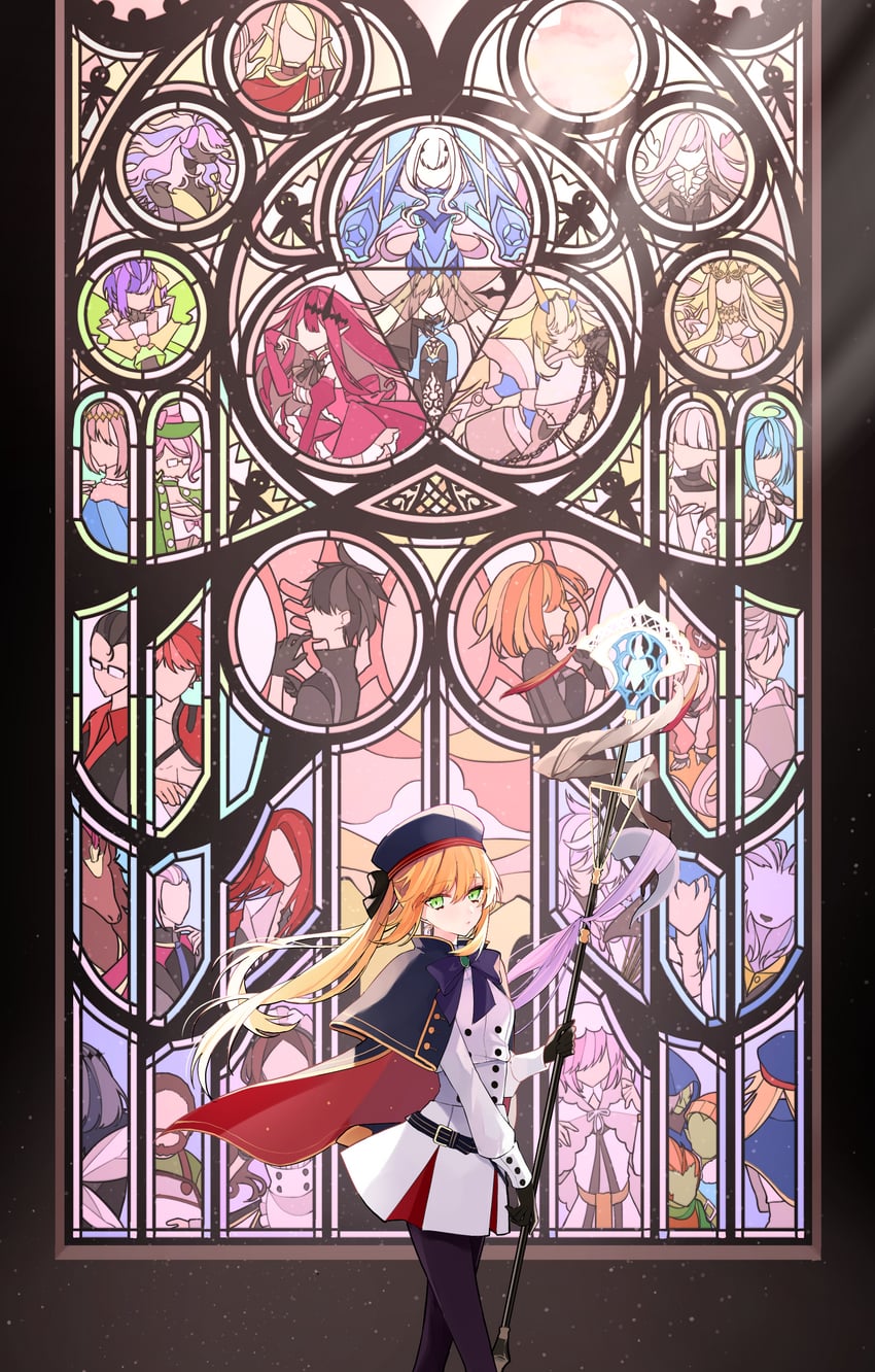 artoria pendragon, mash kyrielight, fujimaru ritsuka, tamamo, emiya shirou, and 31 more (fate and 1 more) drawn by 1388chan