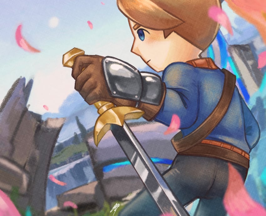 mii and mii swordfighter (super smash bros. and 1 more) drawn by nyo02921978