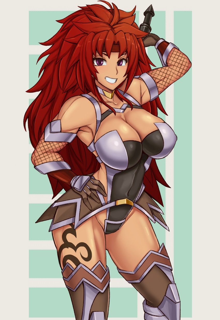 risty and wilderness bandit risty (queen's blade) drawn by standby