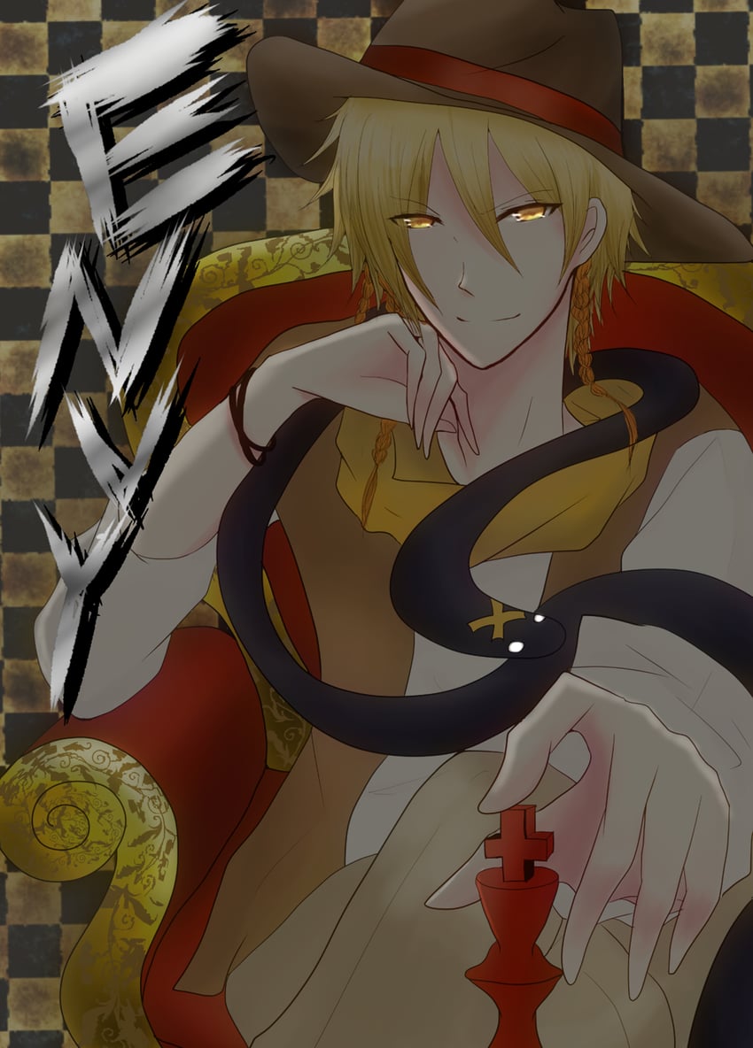 alicein mikuni and doubt doubt (servamp) drawn by user_jutf3838