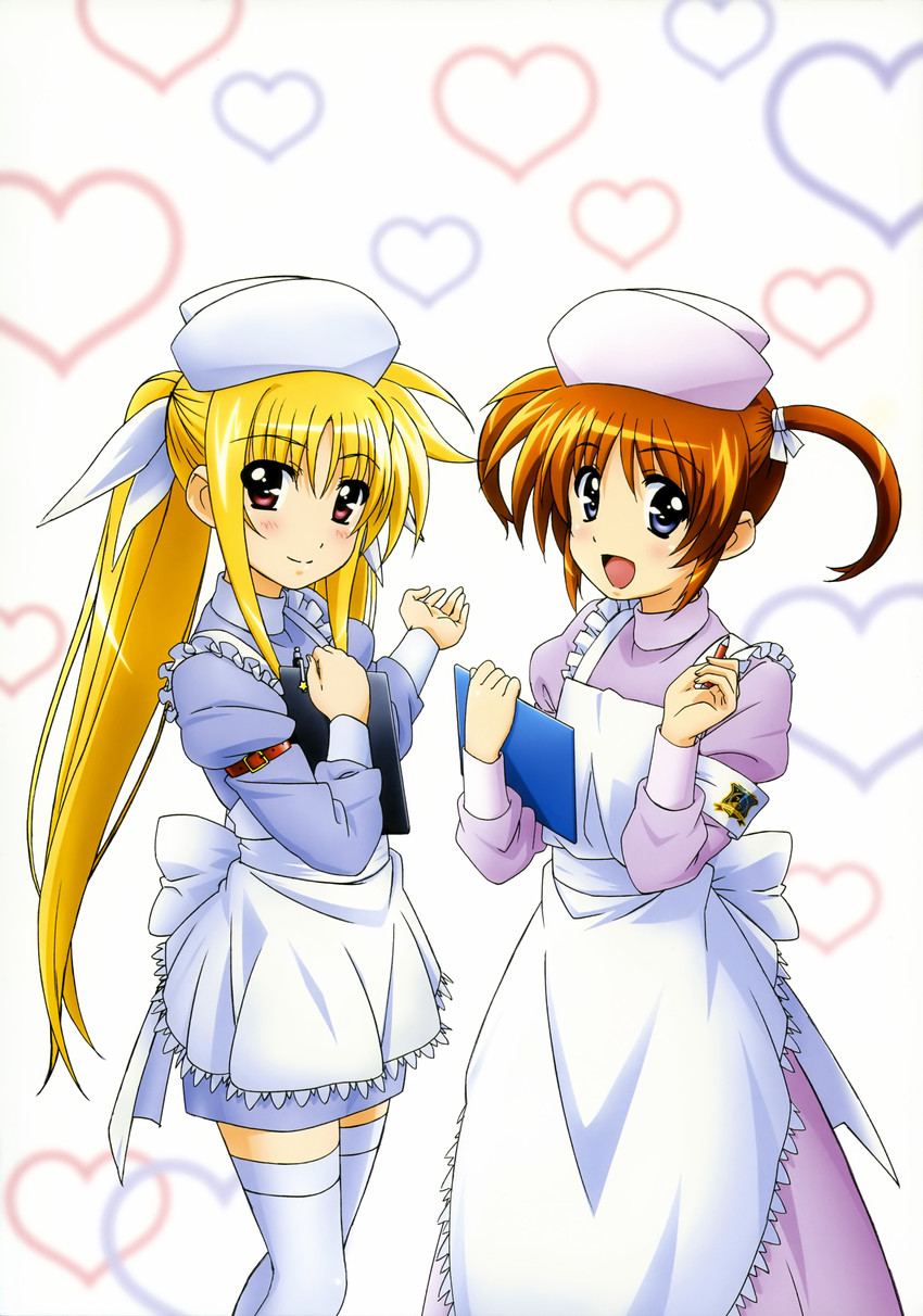 fate testarossa and takamachi nanoha (lyrical nanoha and 1 more)