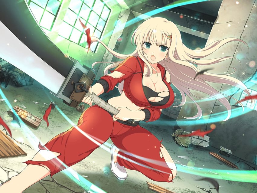 yomi (senran kagura and 2 more) drawn by yaegashi_nan
