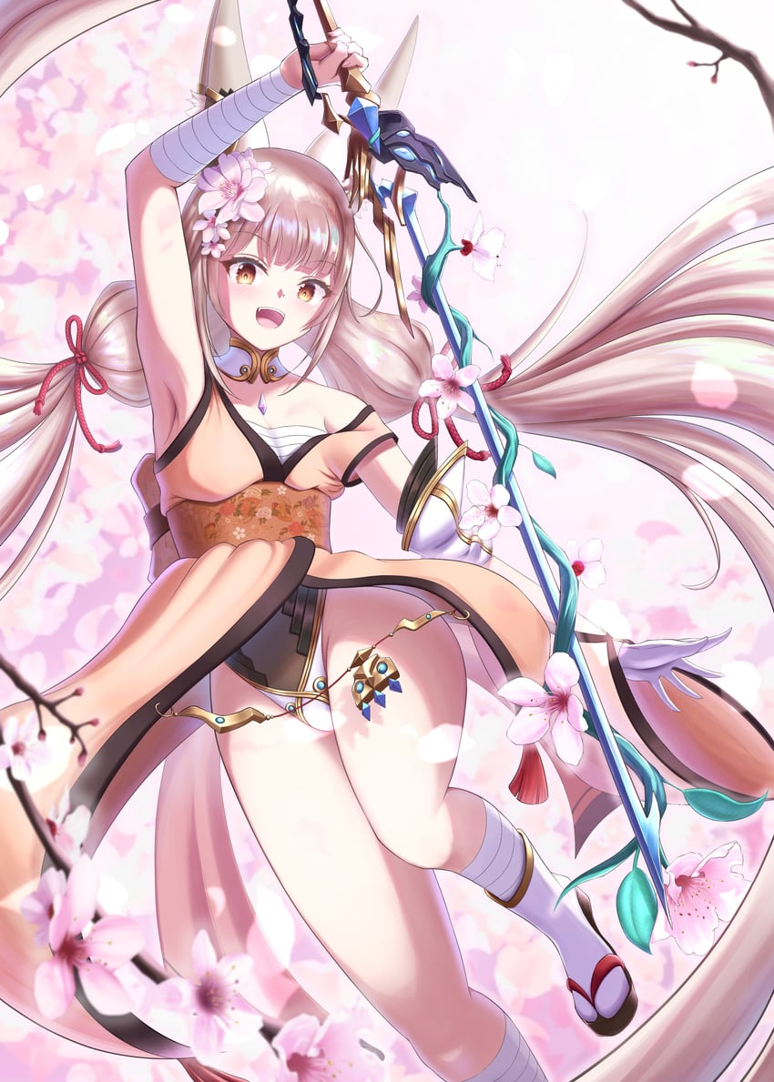 nia (xenoblade chronicles and 1 more) drawn by okazu2010015