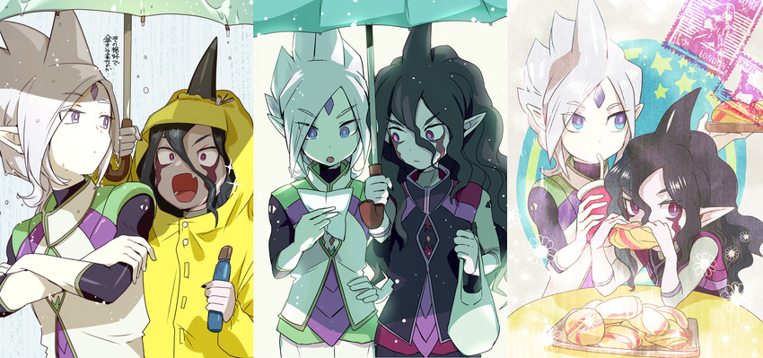 ryugeru baran and gandaresu baran (inazuma eleven and 2 more) drawn by yanyo_(ogino_atsuki)
