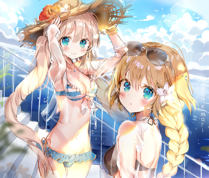 jeanne d'arc and marie antoinette (fate and 1 more) drawn by b_rock
