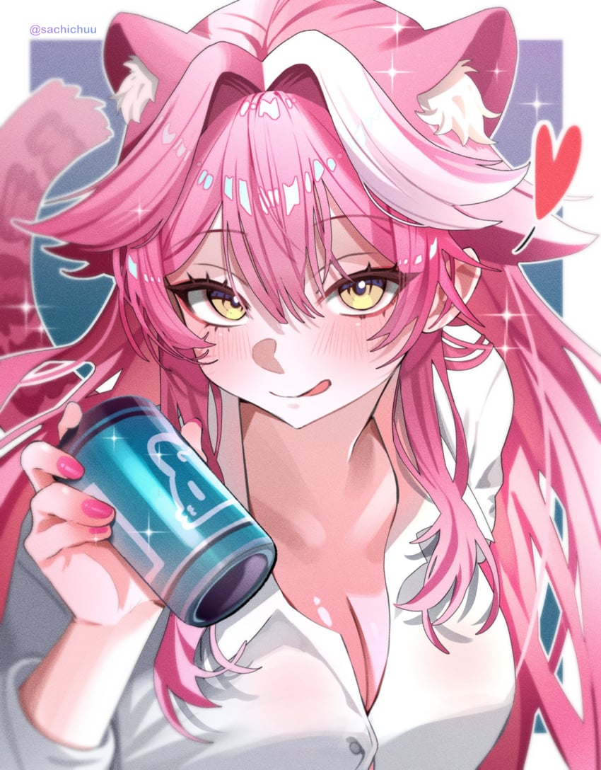 raora panthera (hololive and 1 more) drawn by sachichuu