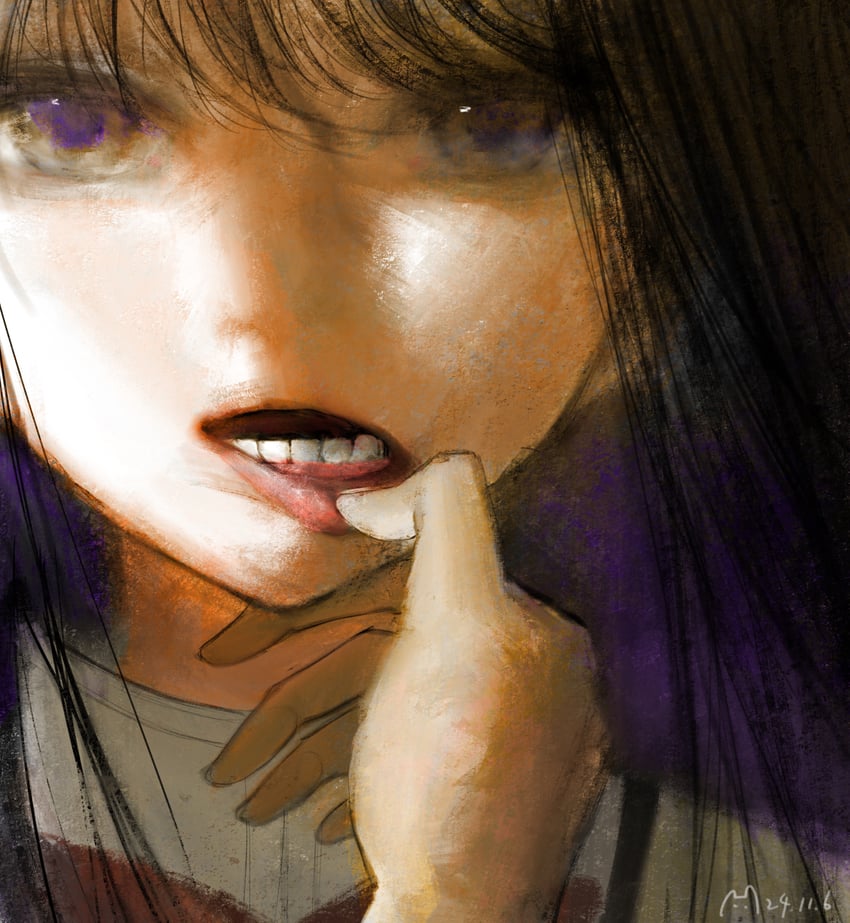 akemi homura (mahou shoujo madoka magica and 1 more) drawn by jing_fei_kou_yi