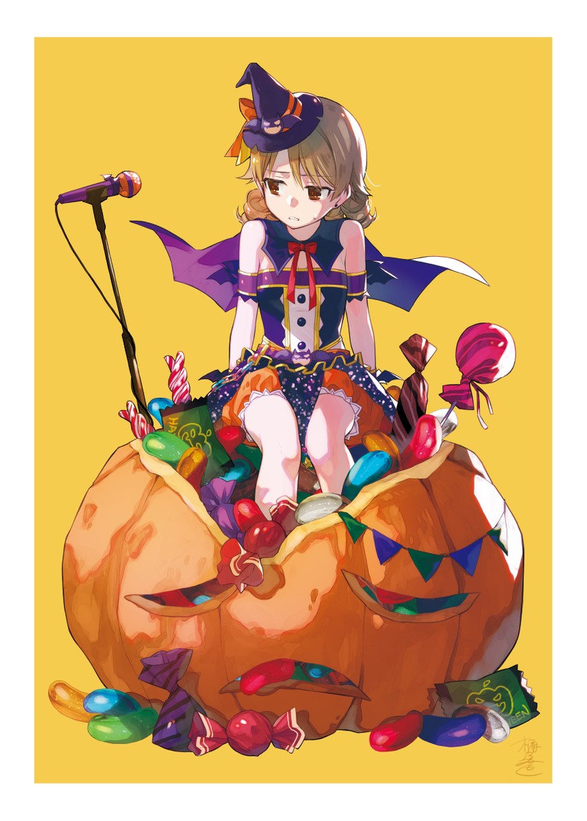 morikubo nono (idolmaster and 1 more) drawn by okeno_kamoku