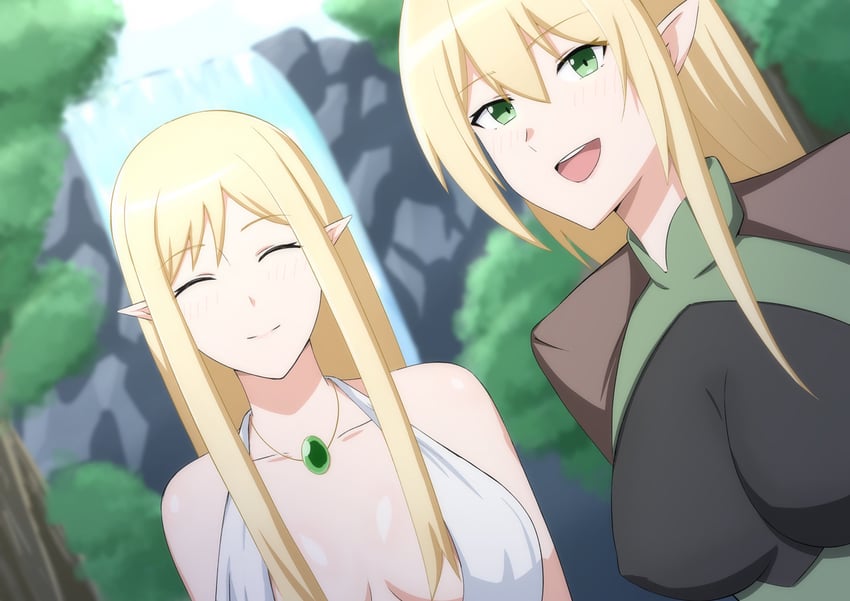 maria and elena (original) drawn by hall_onon