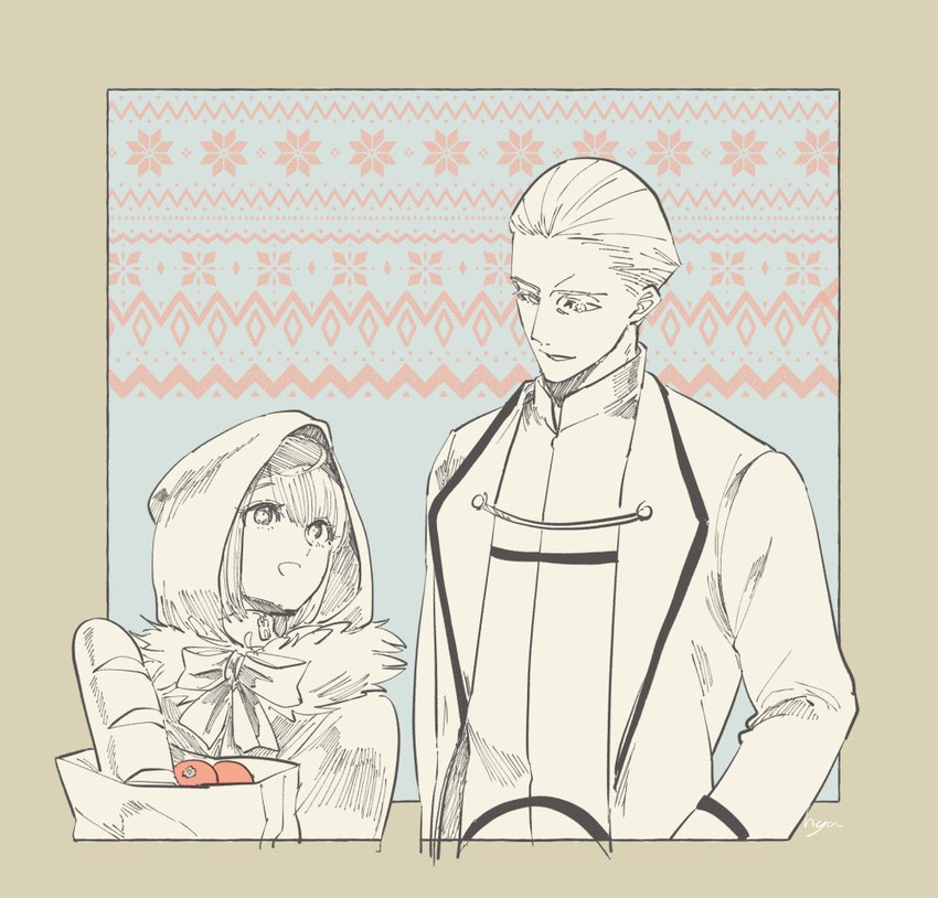 kayneth el-melloi archibald and gray (fate and 1 more) drawn by hya_(ohyaarin)