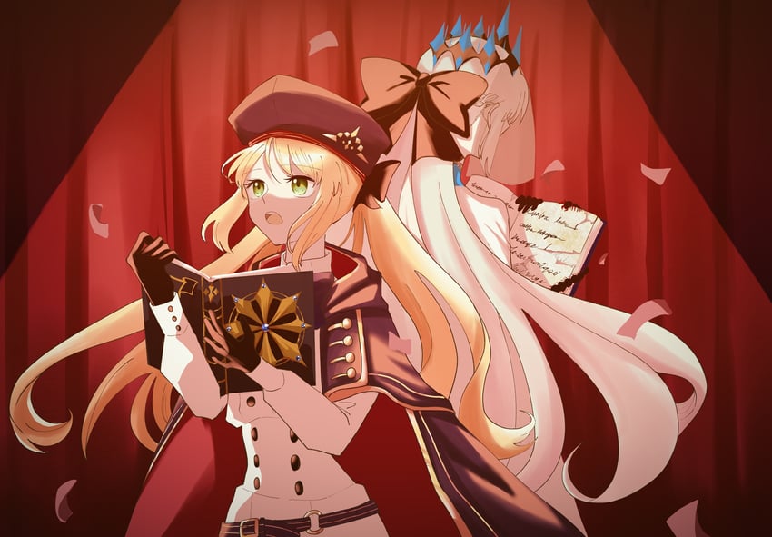 artoria pendragon, morgan le fay, and artoria caster (fate and 1 more) drawn by 710_ao