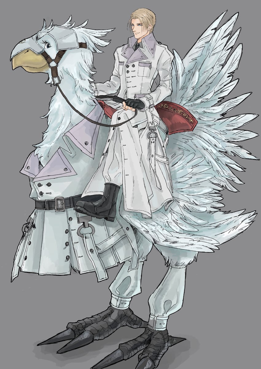 rufus shinra (final fantasy and 3 more) drawn by nomoss06