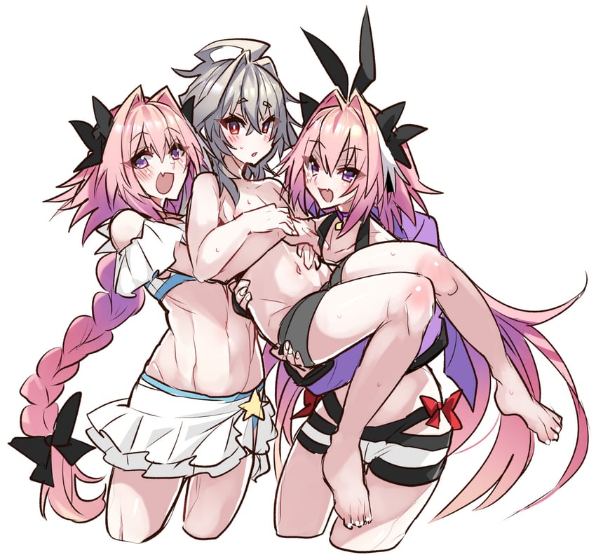 astolfo and sieg (fate and 2 more) drawn by haoro