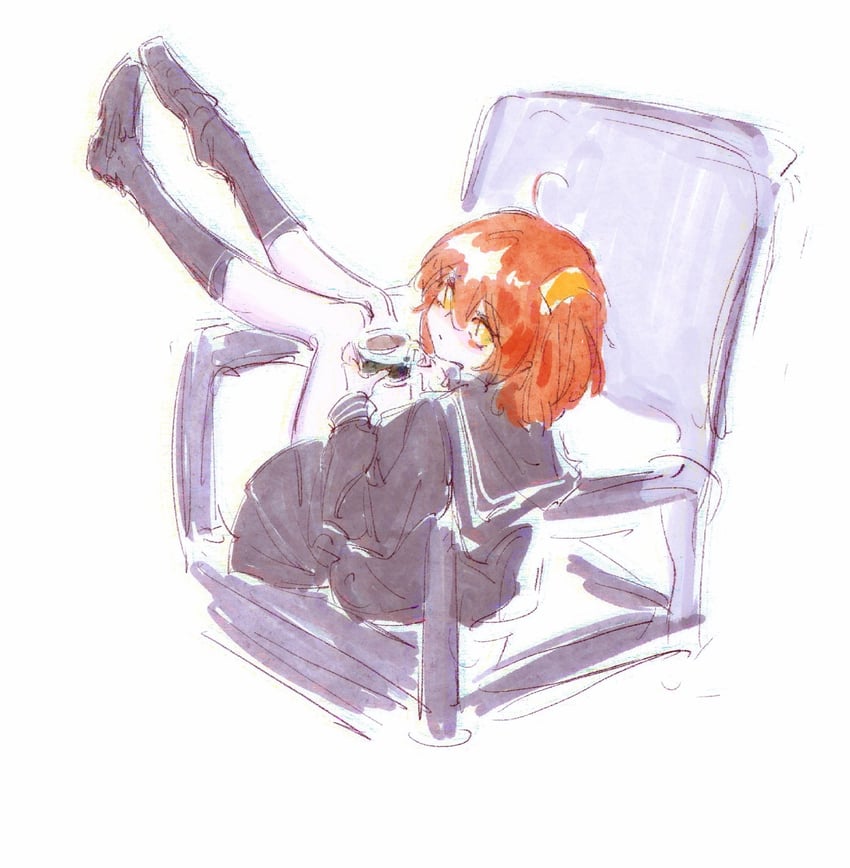 fujimaru ritsuka (fate and 1 more) drawn by ambre_sultan