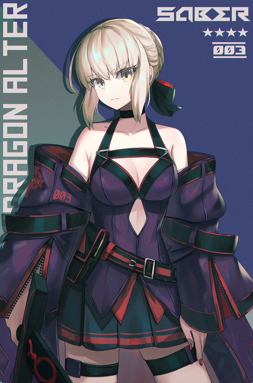artoria pendragon and saber alter (fate and 1 more) drawn by dolce_(dolsuke)
