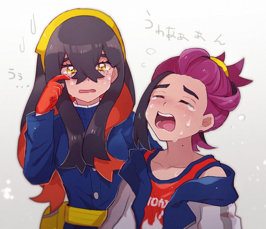 kieran and carmine (pokemon and 1 more) drawn by chiimako