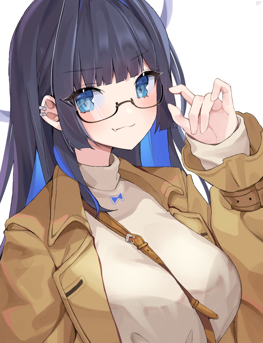 ouro kronii (hololive and 1 more) drawn by xivi9