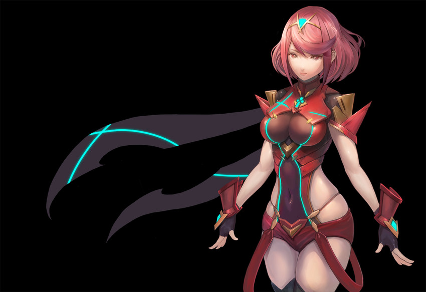 pyra (xenoblade chronicles and 1 more) drawn by tenshin_kagehisa
