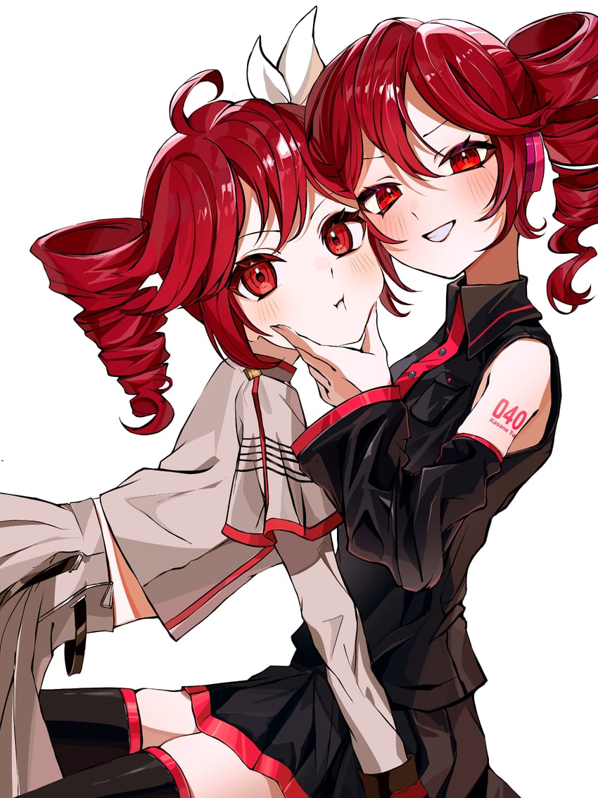 kasane teto (utau and 1 more) drawn by ramika_(ramika0606)