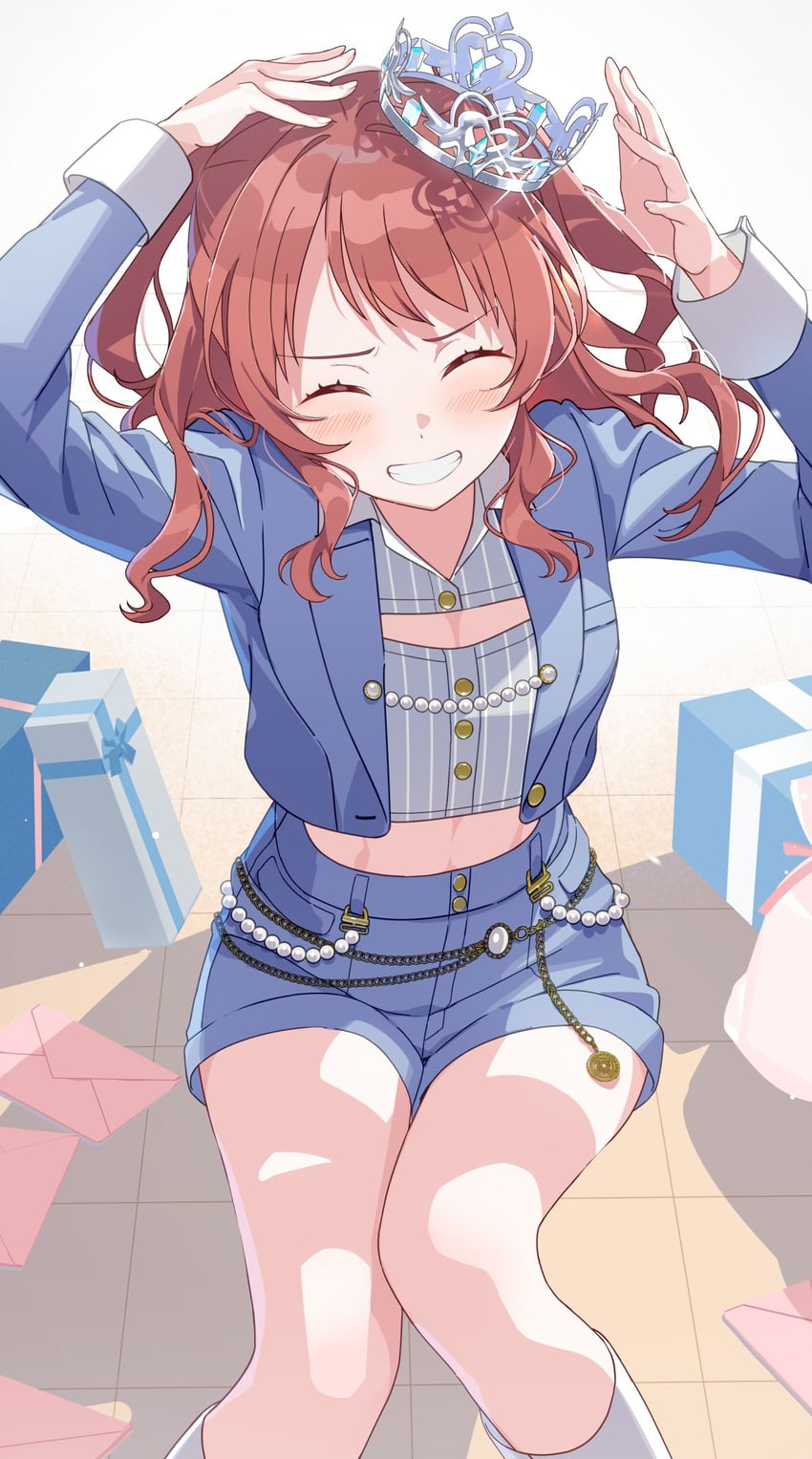 hanami saki (idolmaster and 1 more) drawn by misuzu0342