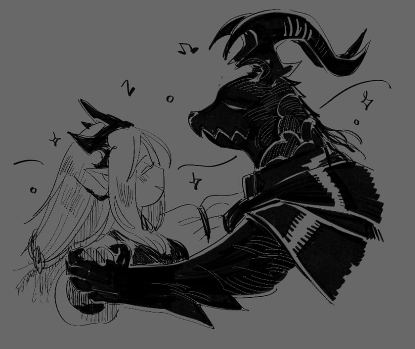 clive rosfield, jill warrick, shiva, and ifrit (final fantasy and 1 more) drawn by sul-ponticello