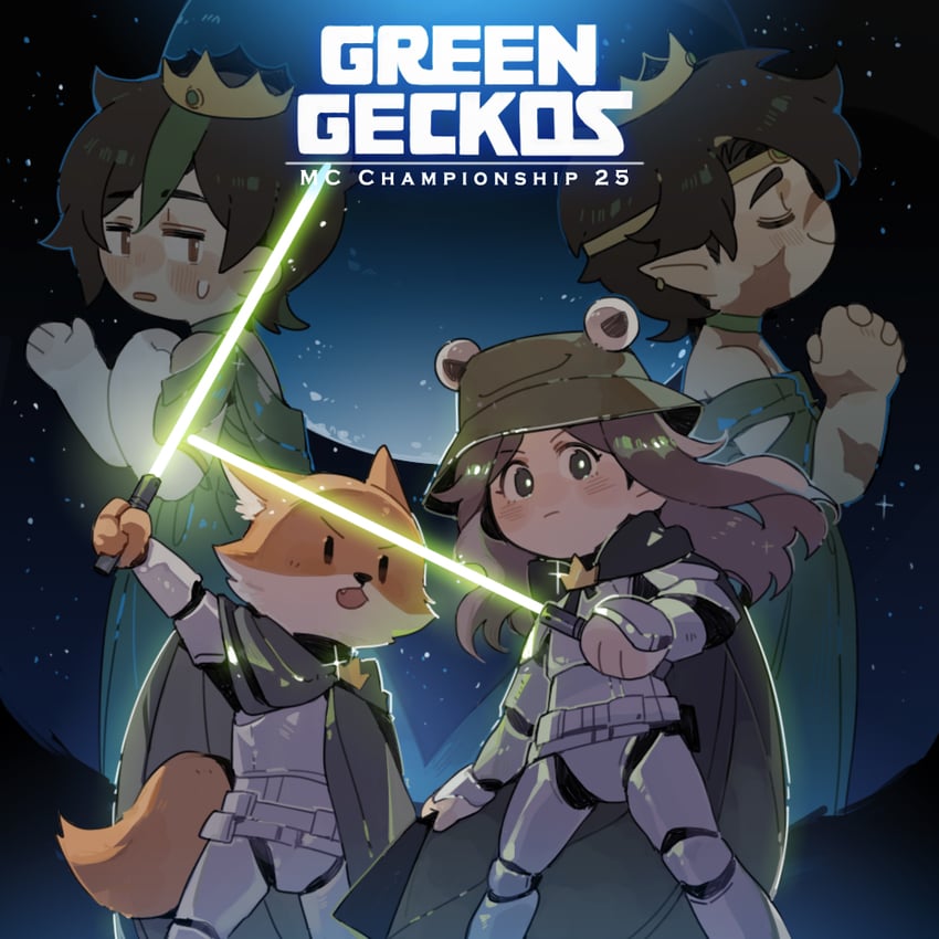goodtimeswithscar, smallishbeans, seapeekay, and jojosolos (star wars and 2 more) drawn by luminous_slime
