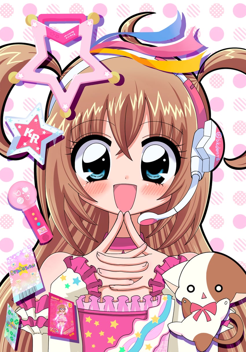 tsukishima kirari and na-san (kirarin revolution) drawn by otannu_(bkdenta)