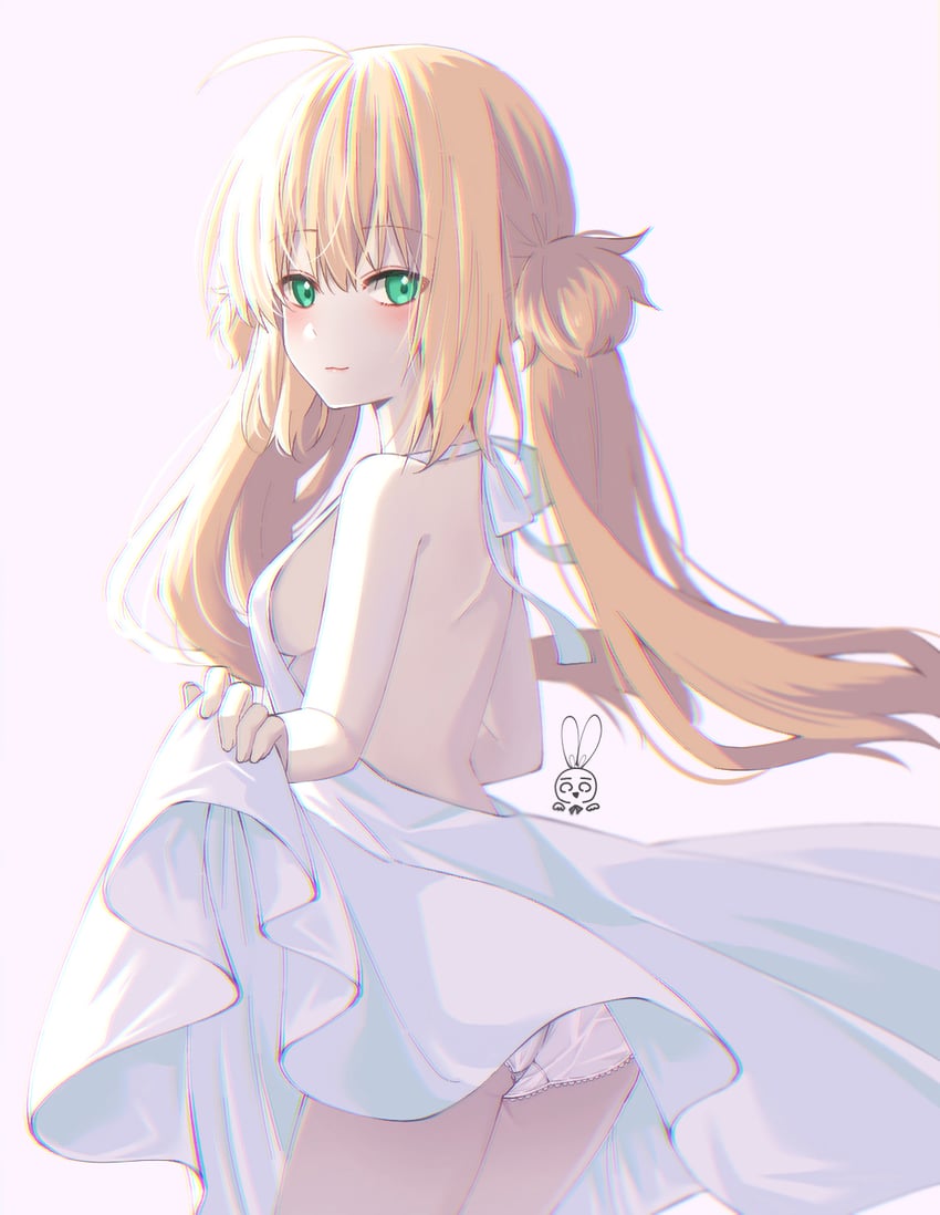 artoria pendragon and artoria caster (fate and 1 more) drawn by aro_1801