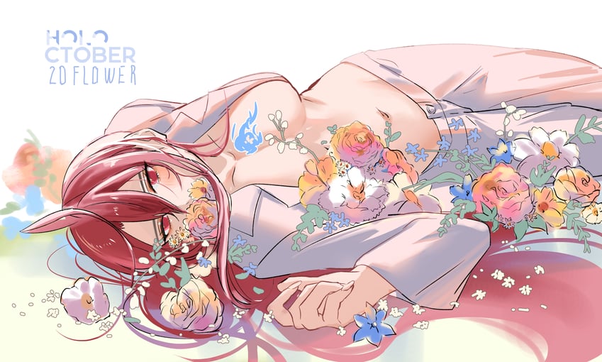 elizabeth rose bloodflame (hololive and 1 more) drawn by set7